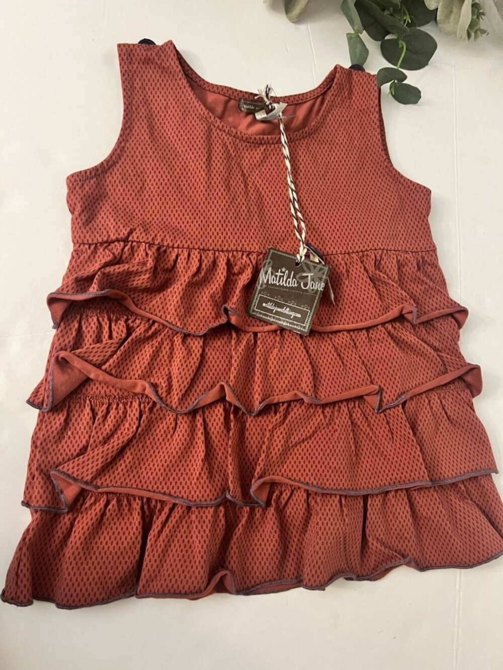 NWT Girls Matilda Jane You And Me Fall 2011 Garnett Lizzy Top, Size 4.        Q